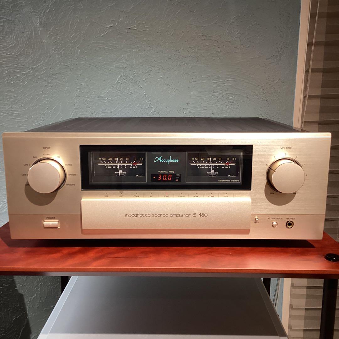 アンプ Accuphase E-480 INTEGRATED AMPLIFIER