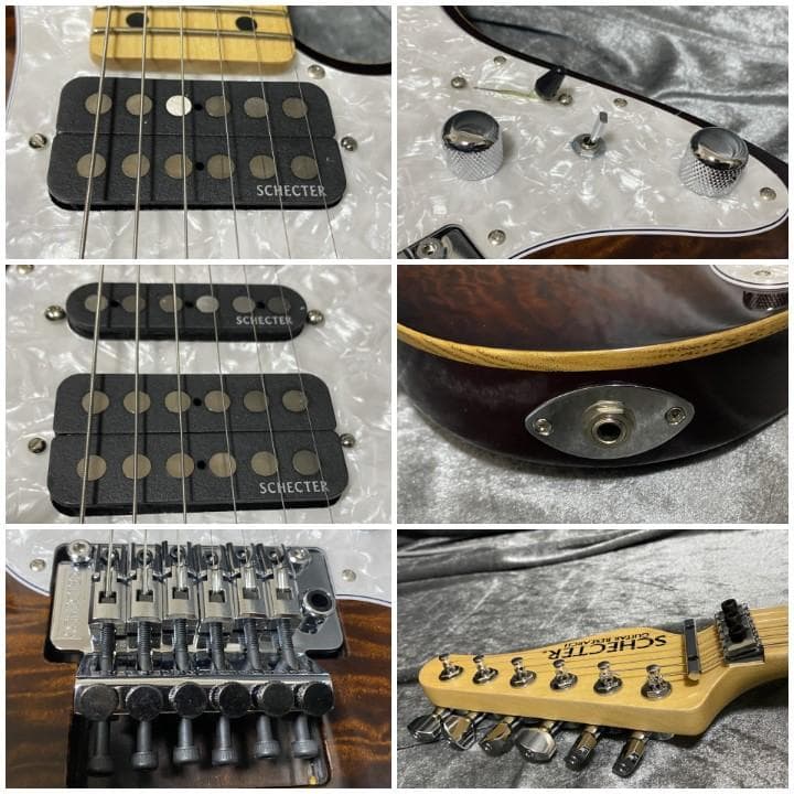 使用感少なめ美品！ SCHECTER SD-2-24 AS 国産本格モデル