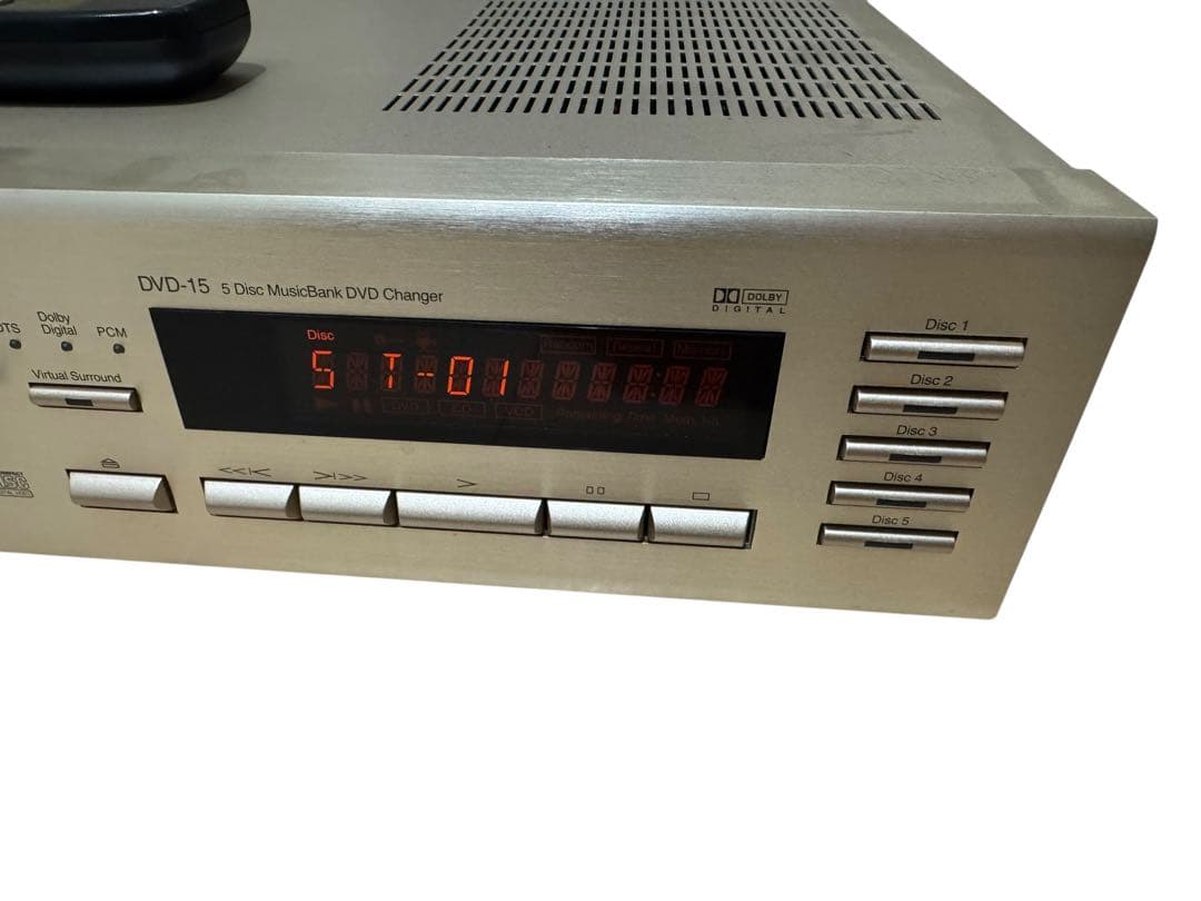 Nakamichi DVD-15 MusicbankDVDチェンジャー ナカミチ