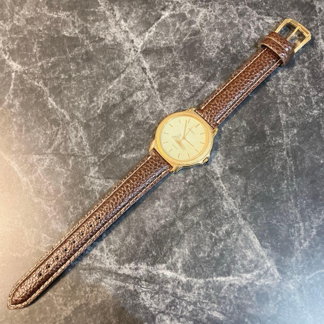 SEIKO セイコー ドルチェ 8N41-6180 ゴールド文字盤 腕時計