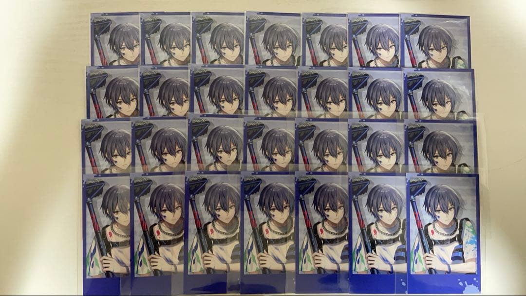 小柳ロウ チェキ風カード 28枚