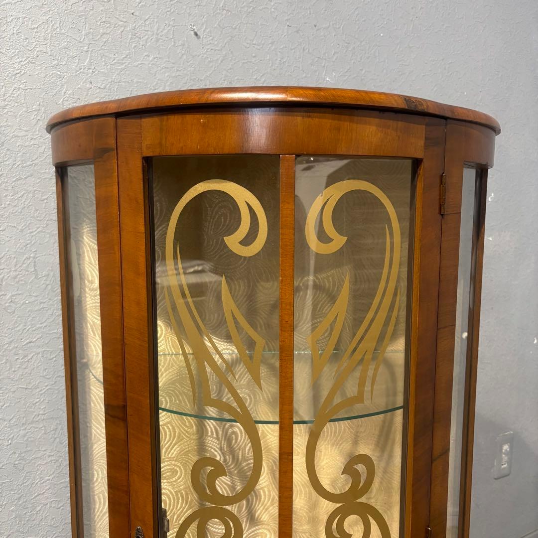 ガラスショーケース　ジョンブル　アンティーク