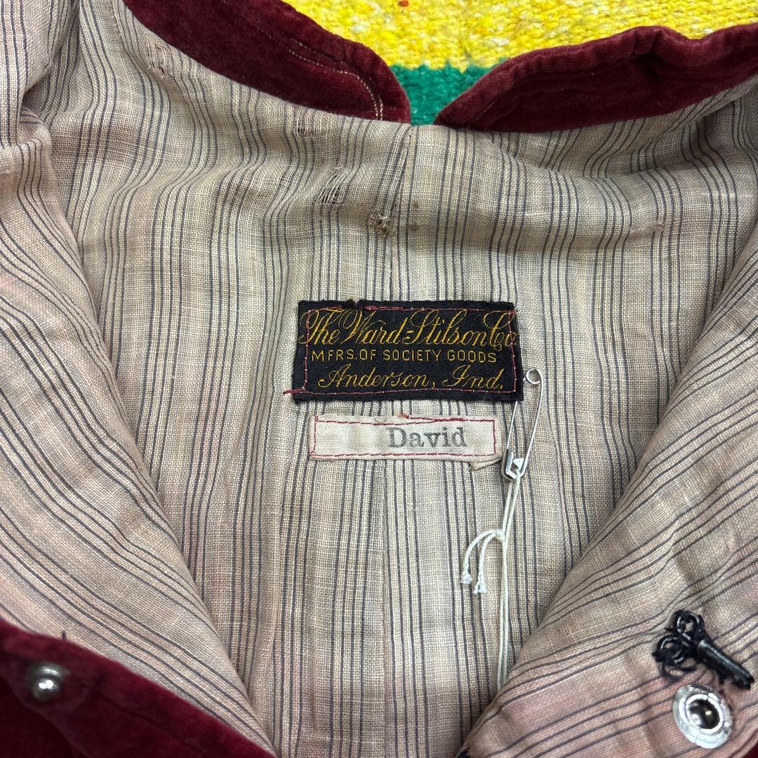 ～20s・30s Stage Costume Velvet Jacket