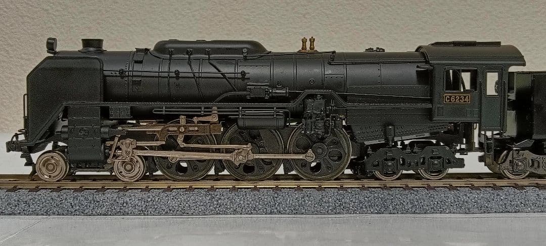 HOゲージ カツミ Ｃ62蒸気機関車、メンテナンス済
