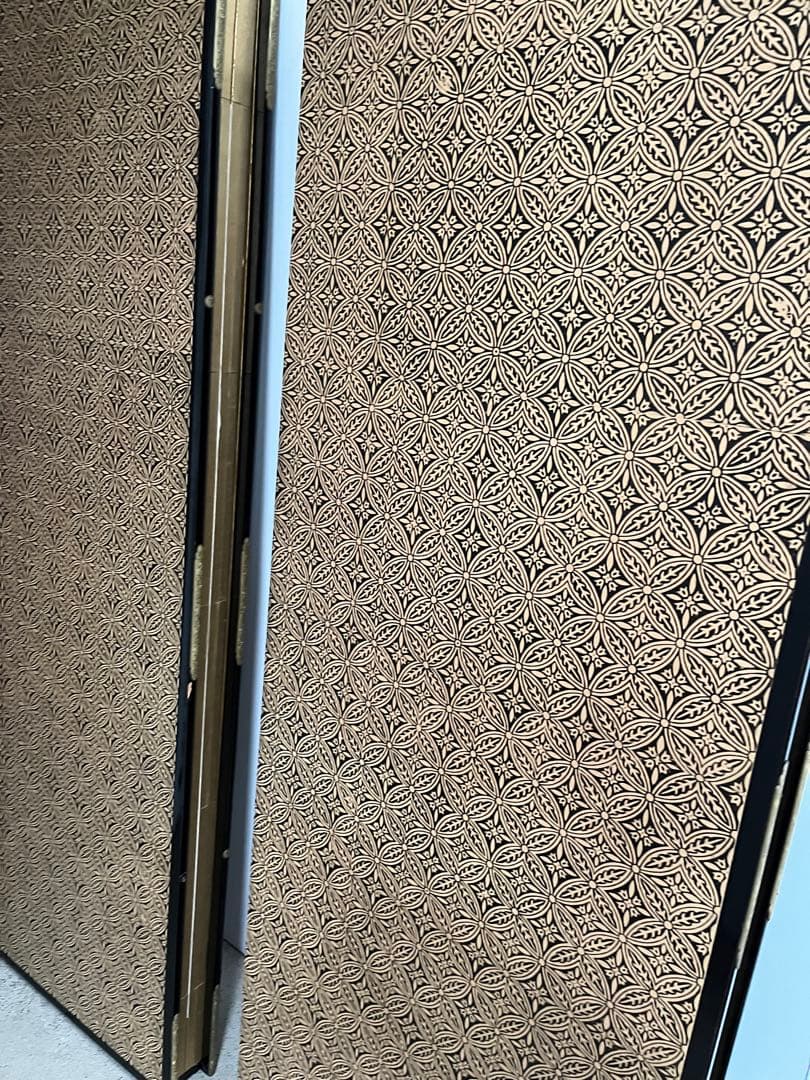 渡辺華石の六曲一双の屏風