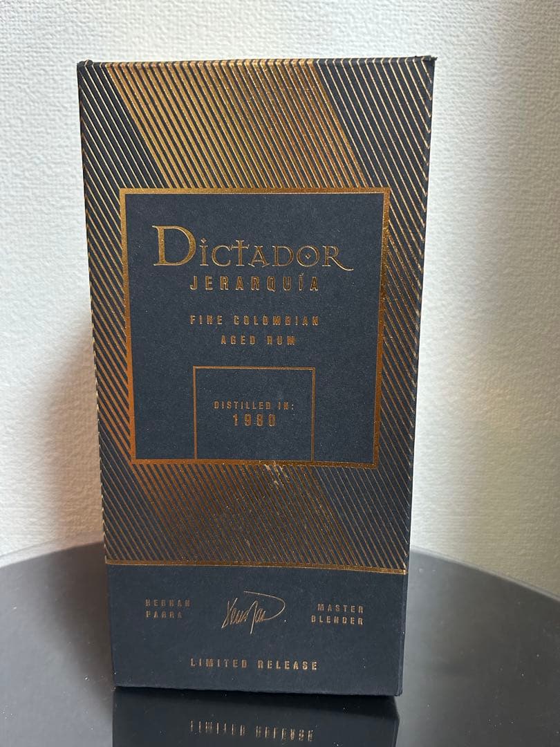Dictador 40 Year Old Rum 700ml ヴィンテージラム酒
