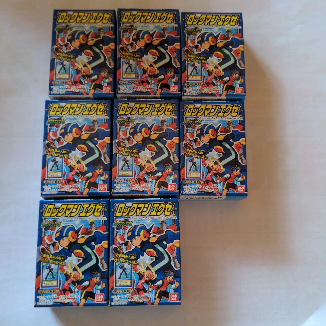 ロックマンエグゼ フィギュア フルコンボ８種　食玩