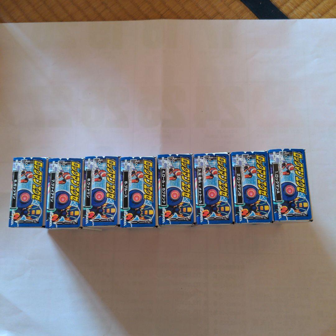 ロックマンエグゼ フィギュア フルコンボ８種　食玩