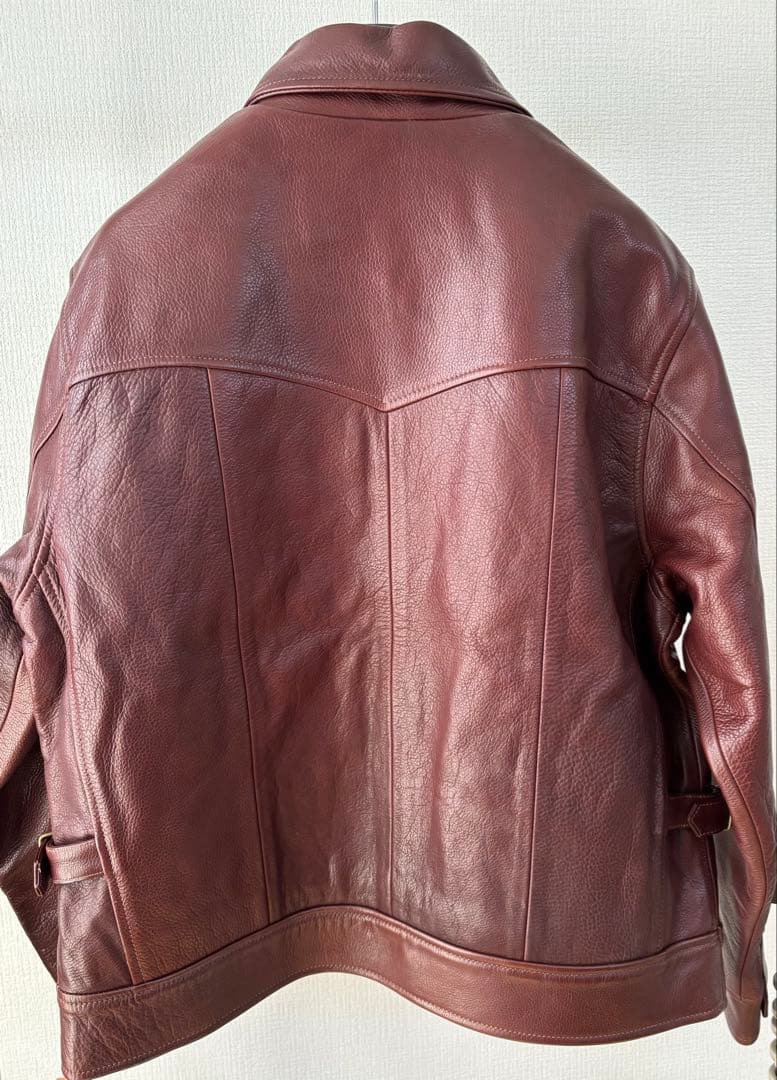 CORONADO LEATHER バイソンレザージャケットサイズ44