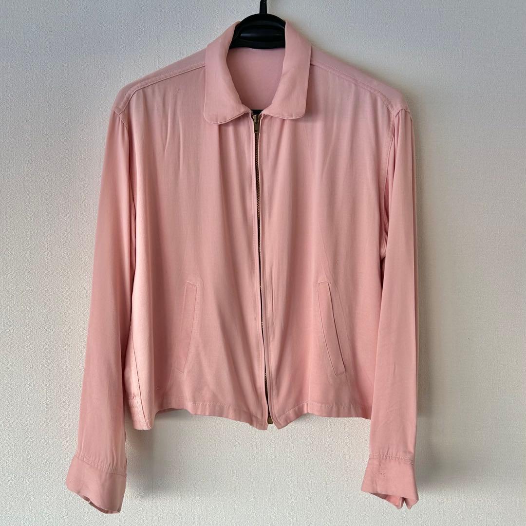 CAMPUS 50's レーヨンギャバジン 奇跡的ヴィンテージ ピンク