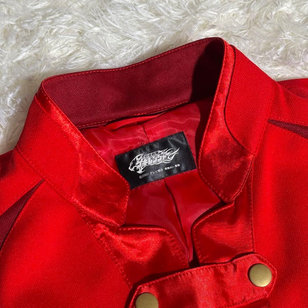 お宝✨　希少　獣拳戦隊ゲキレンジャー ゲキレッド 公式ジャケット　赤　L