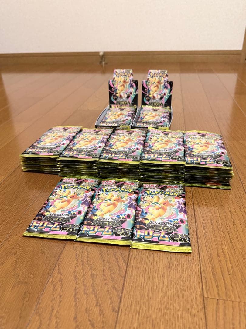 megaドリームex 73パック バラ　ポケモンカード　メガドリーム