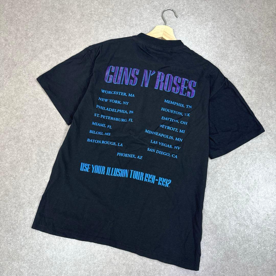 希少 90s ヴィンテージ バンドTシャツ GUNS N' ROSES 当時物