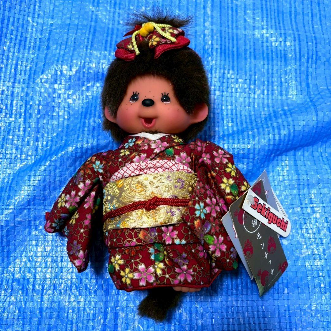 レア　着物　モンチッチ　お正月