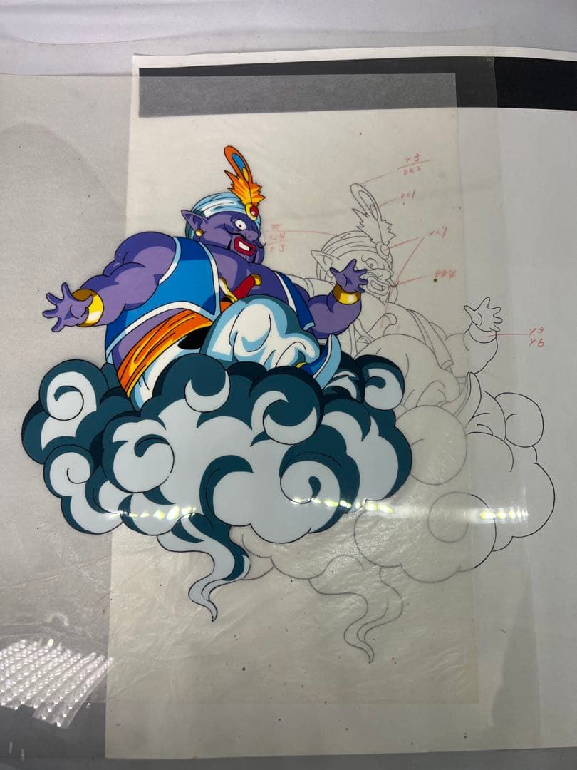 ドラゴンクエスト　モンスターズ　セル画　ランプのまおう　ランプのまじん　ドラクエ