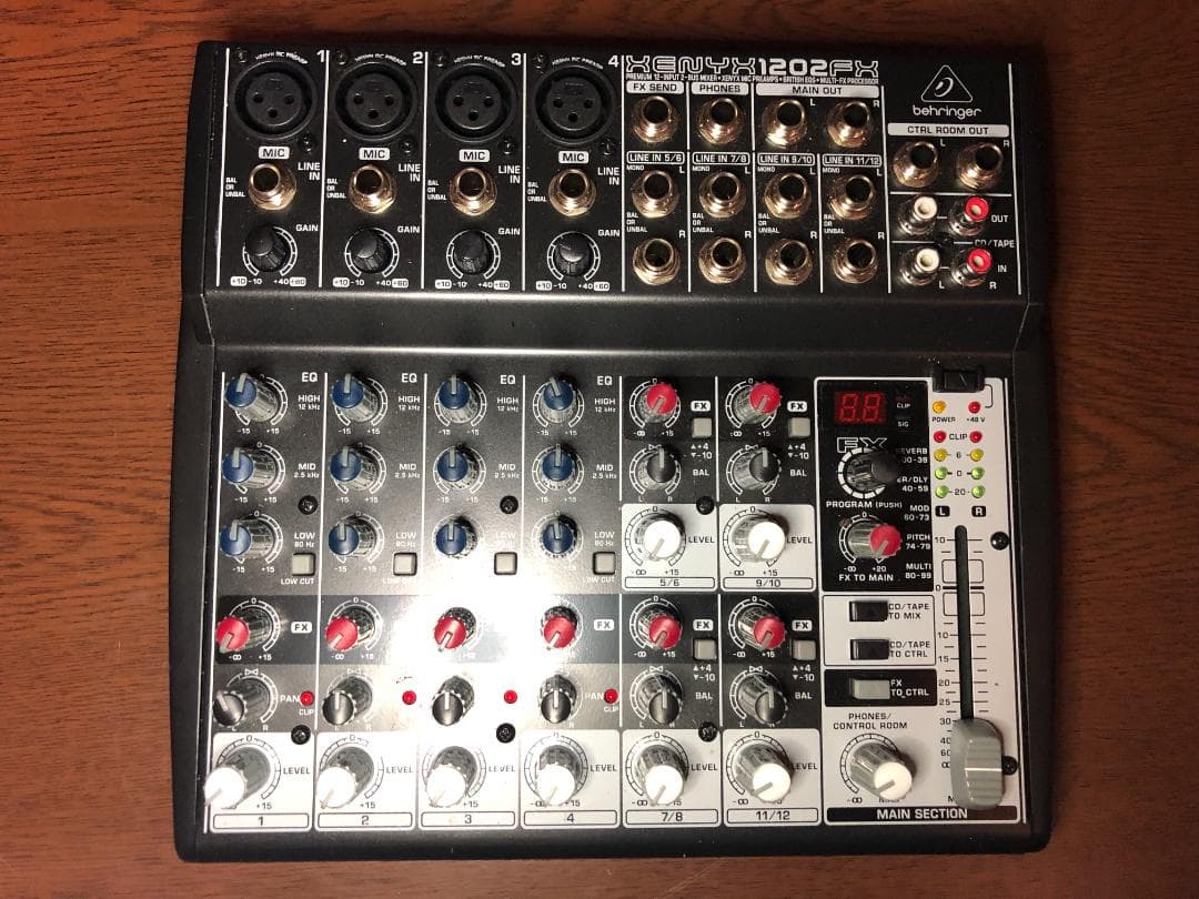 Behringer XENYX 1202FX アナログミキサー