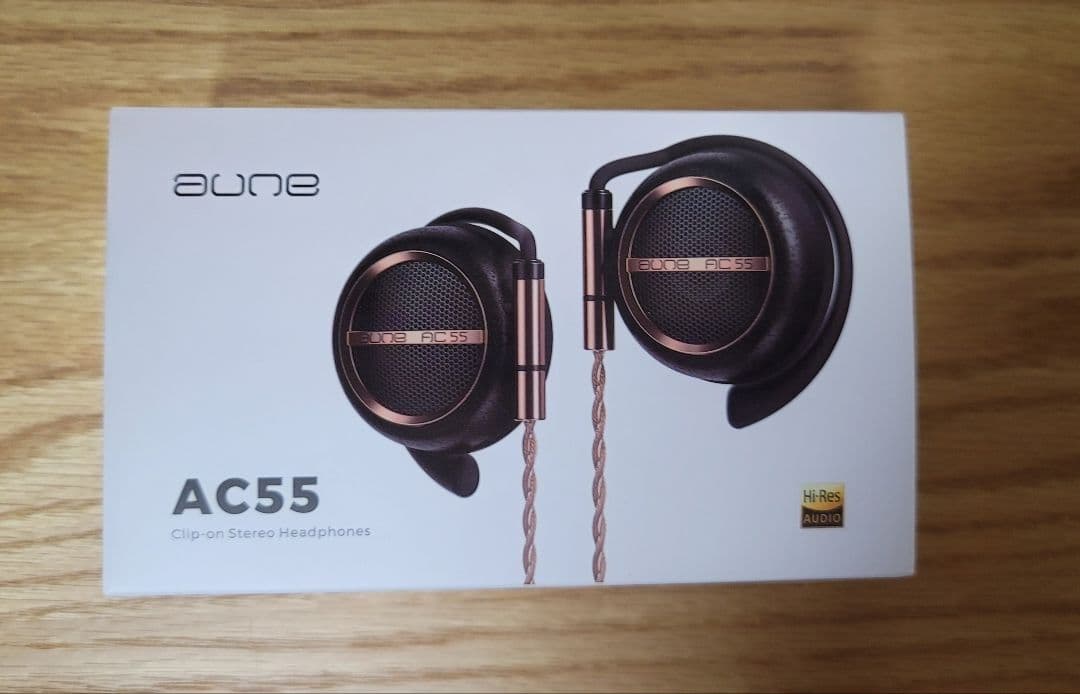 aune AC55 クリップオンヘッドフォン