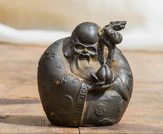 福禄寿三ツ星 茶道具 装飾品 工芸品 美術品 置物