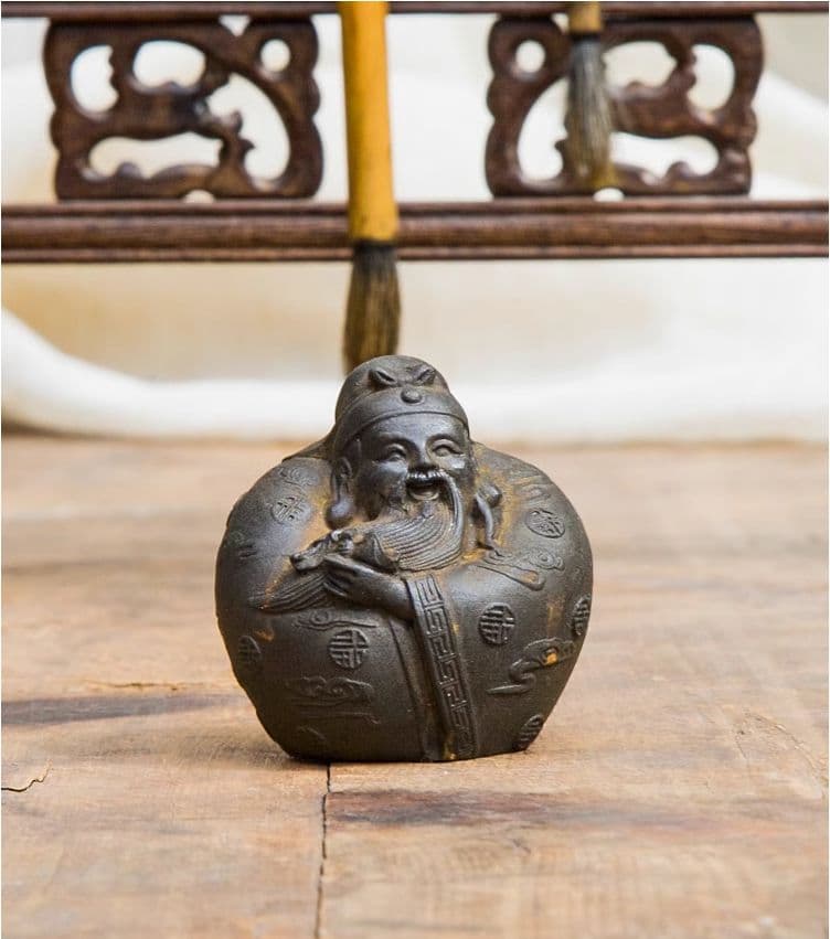 福禄寿三ツ星 茶道具 装飾品 工芸品 美術品 置物