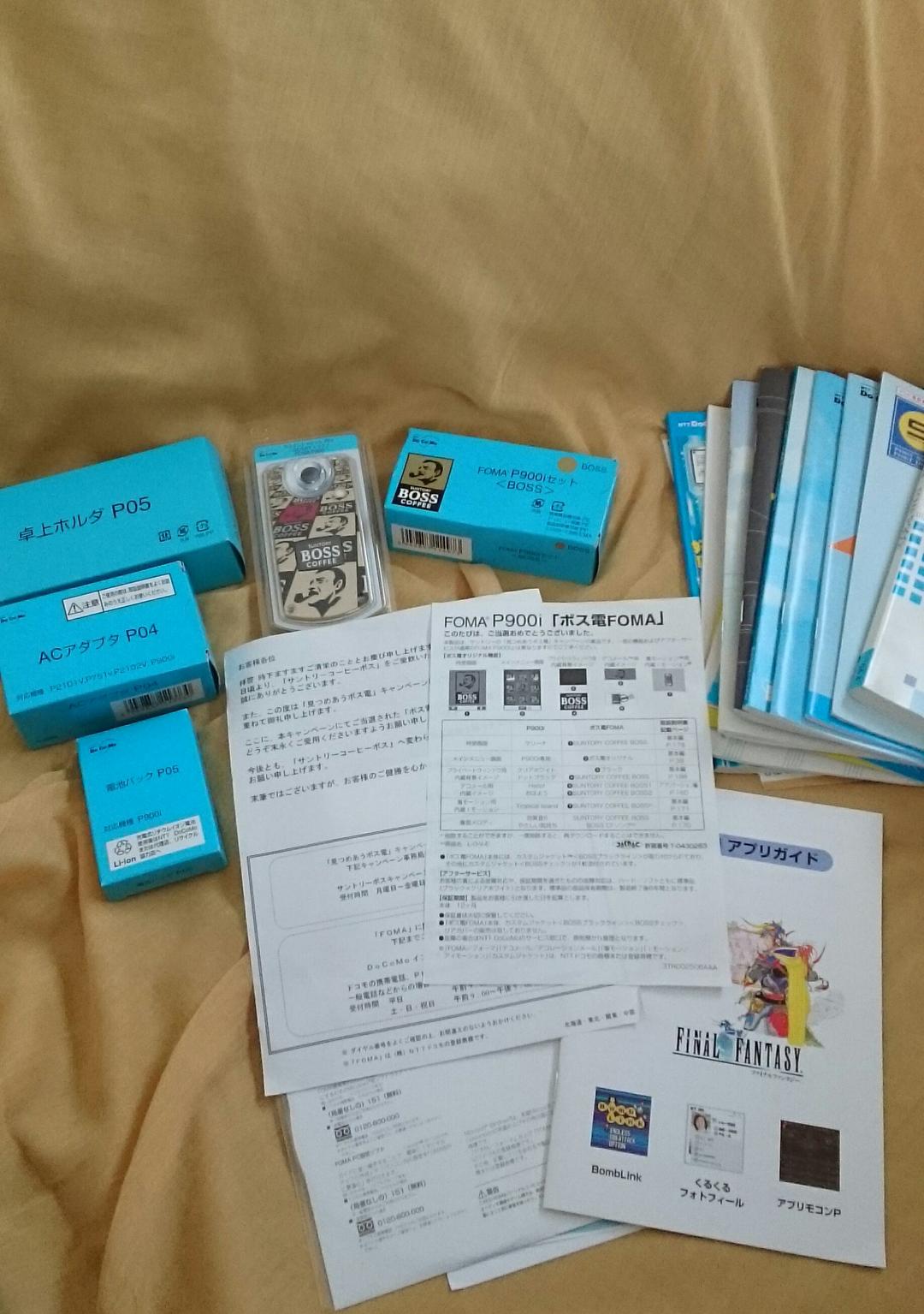 サントリー BOSS電 初期モデル P900i 未使用