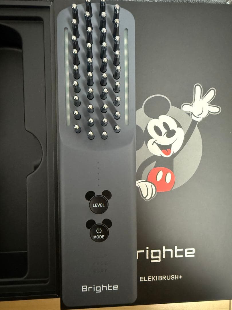 本日限定お値引‼️brightエレキブラシ＋ ミッキーデザイン 美容機器