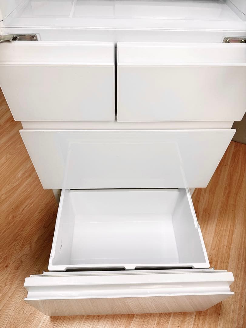 大阪市送料無料！AQUA AQR-FG50D 14年製 501L 6ドア冷蔵庫