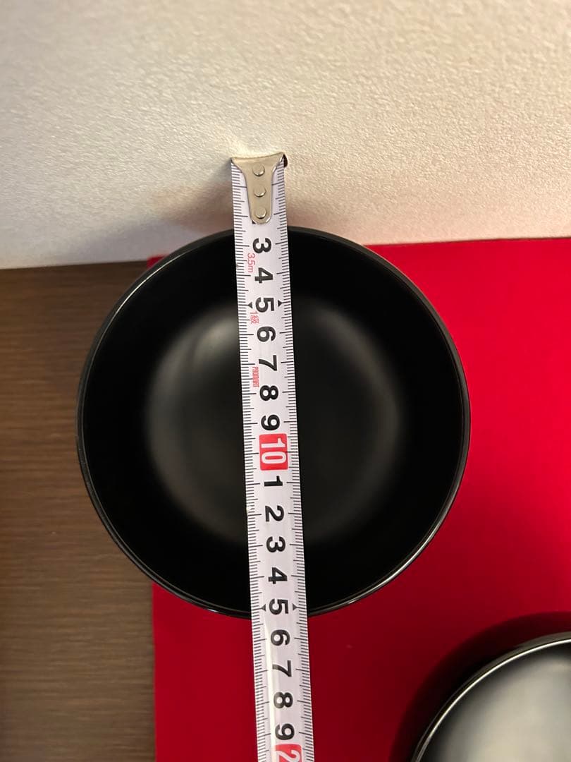 輪島塗　大椀　紅葉蒔絵五客