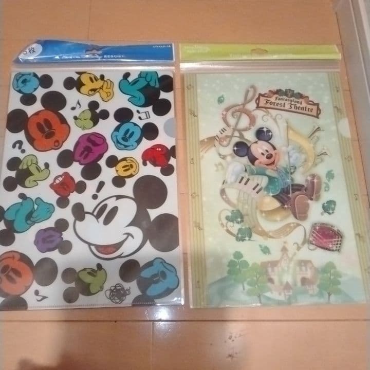 ディズニー クリアホルダー セット