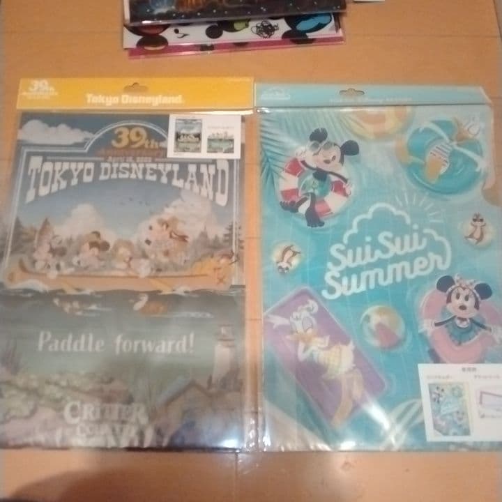 ディズニー クリアホルダー セット
