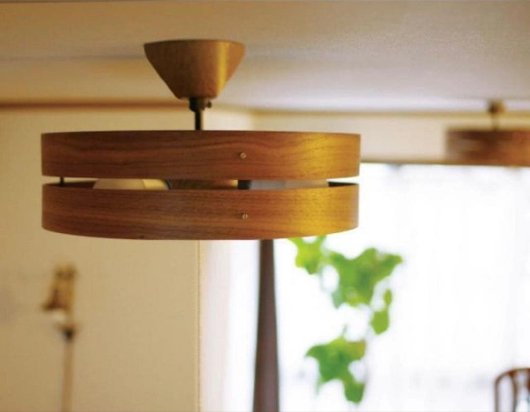 キシマ（kishima） カルドシーリングライト5灯オーク GEM-6955