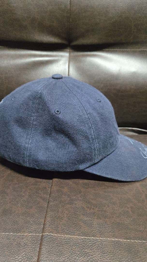 Stone  ×supreme ネイビー ベースボールキャップ