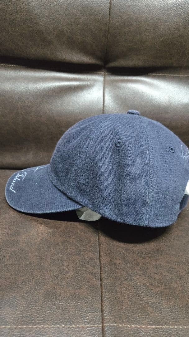 Stone  ×supreme ネイビー ベースボールキャップ