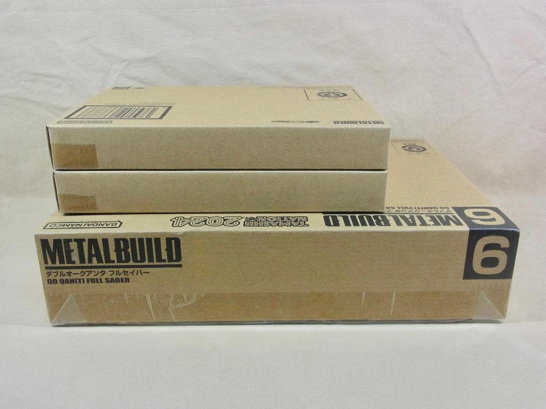 L BUILD ダブルオークアンタ フルセイバー&オプションセットx2