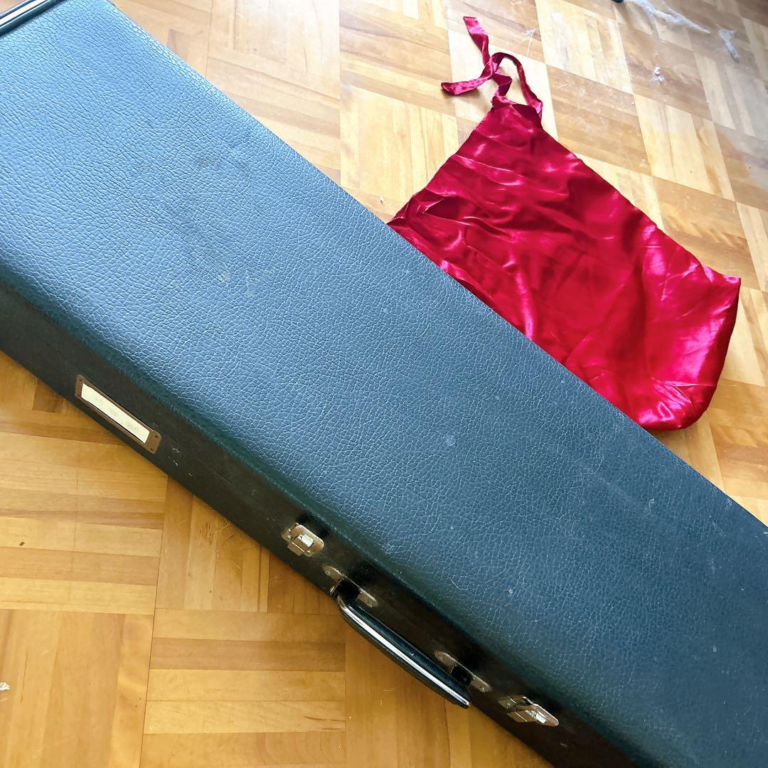 三味線本体 ハードケース、バチ付き