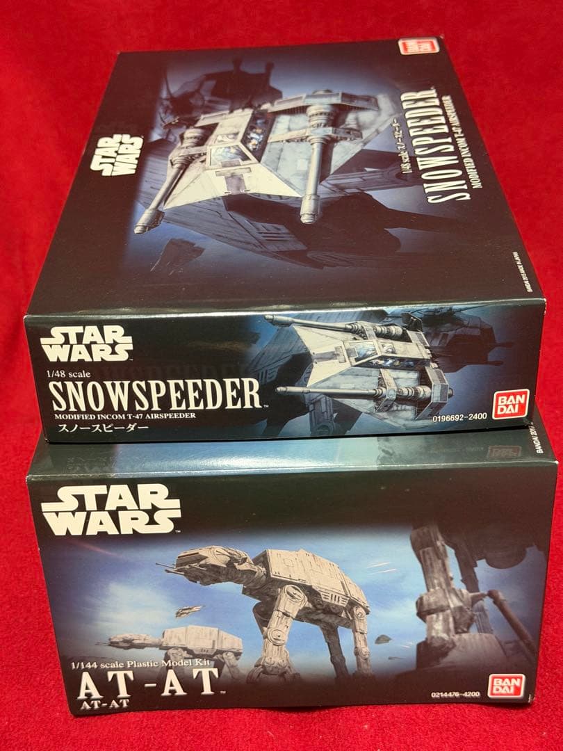 バンダイ スターウォーズ AT-AT & スノースピーダー