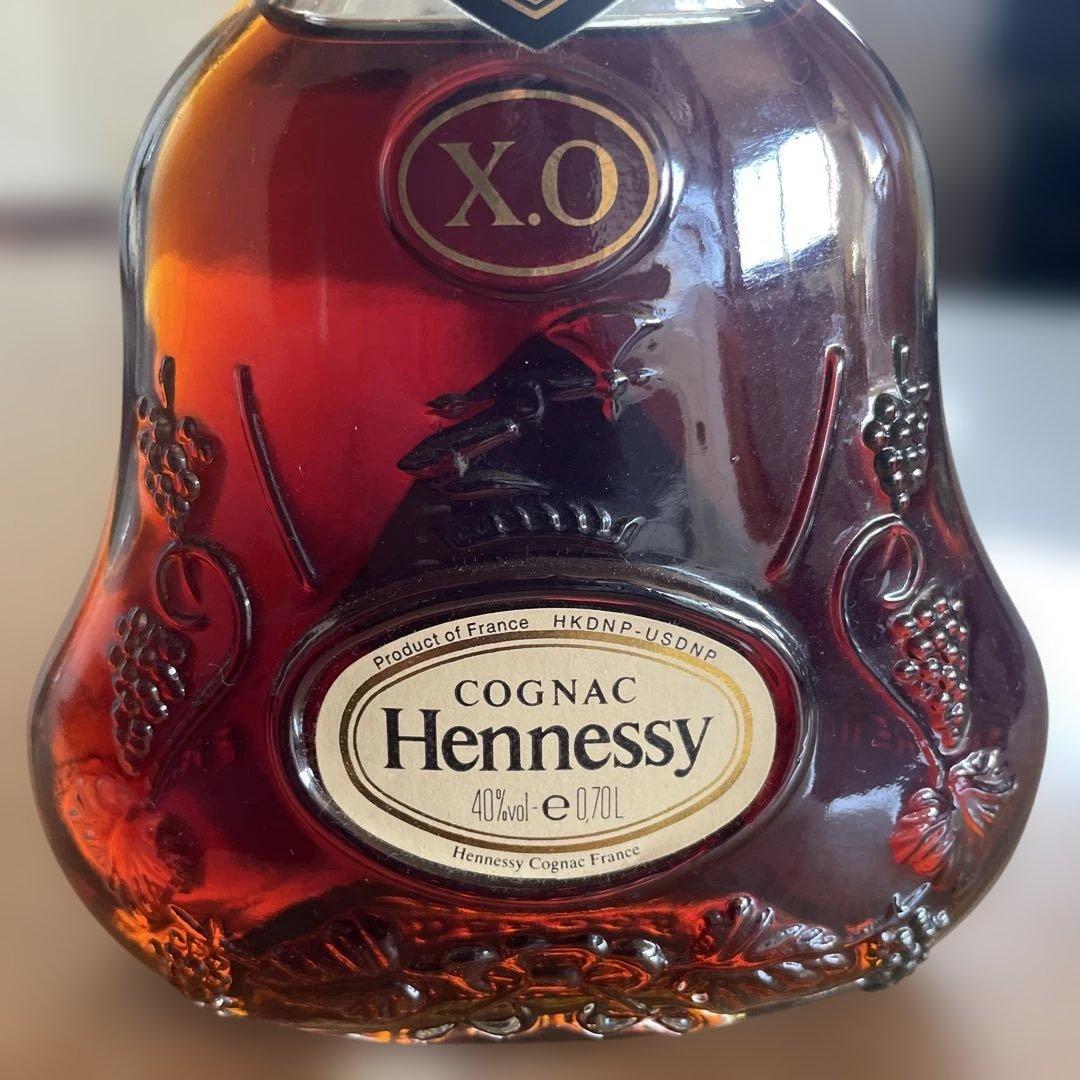 古酒（30年以上）未開封 Hennessy XO コニャック 金キャップ