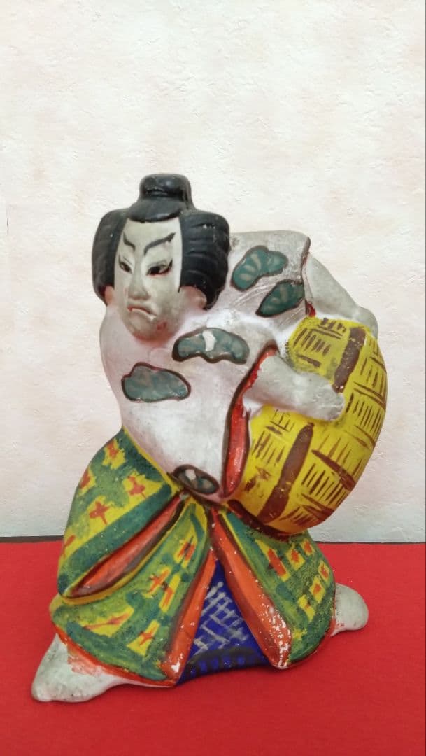 土人形　歌舞伎　明治