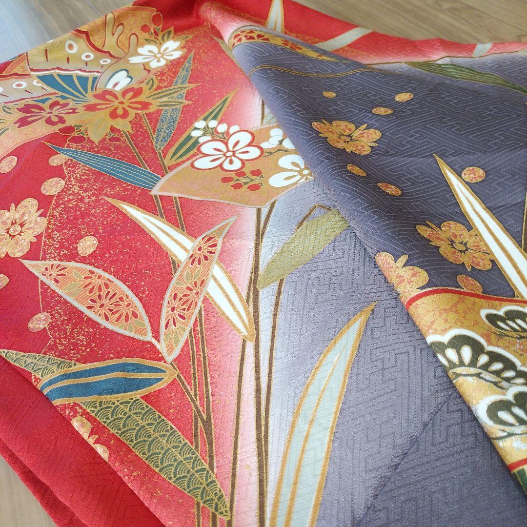 №1逸品&極美品極美品【正絹 和装 着物 振袖 留袖 和装 訪問着 七五三】