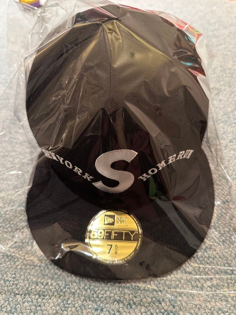 シュプリーム supreme NEW ERA 59FIFTY 黒 7 5/8