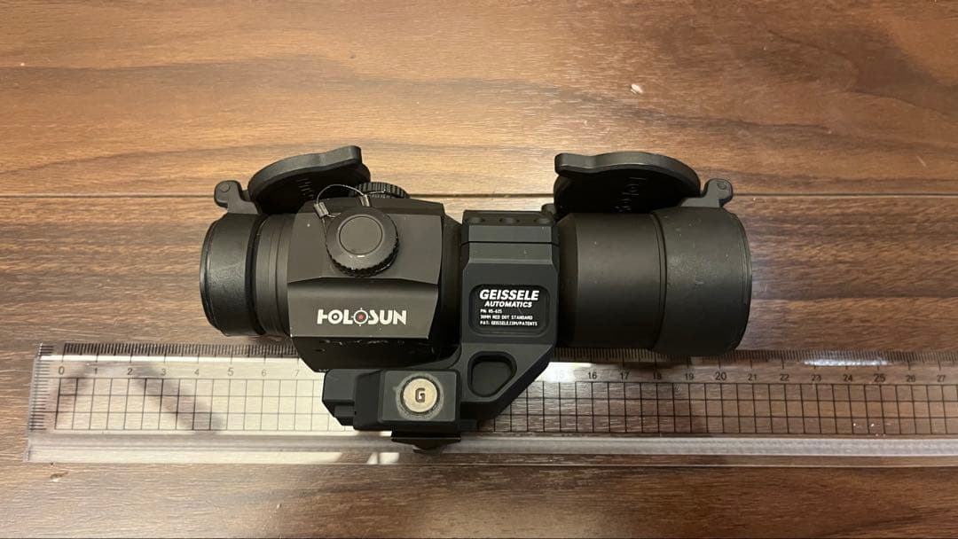 実物 HOLOSUN HS406A ＋実物GEISSELEマウント ＋実物パッチ