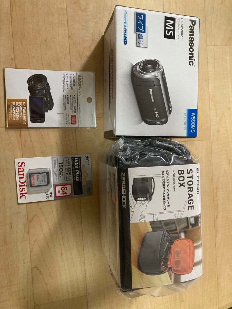 ビデオカメラ Panasonic W590MS