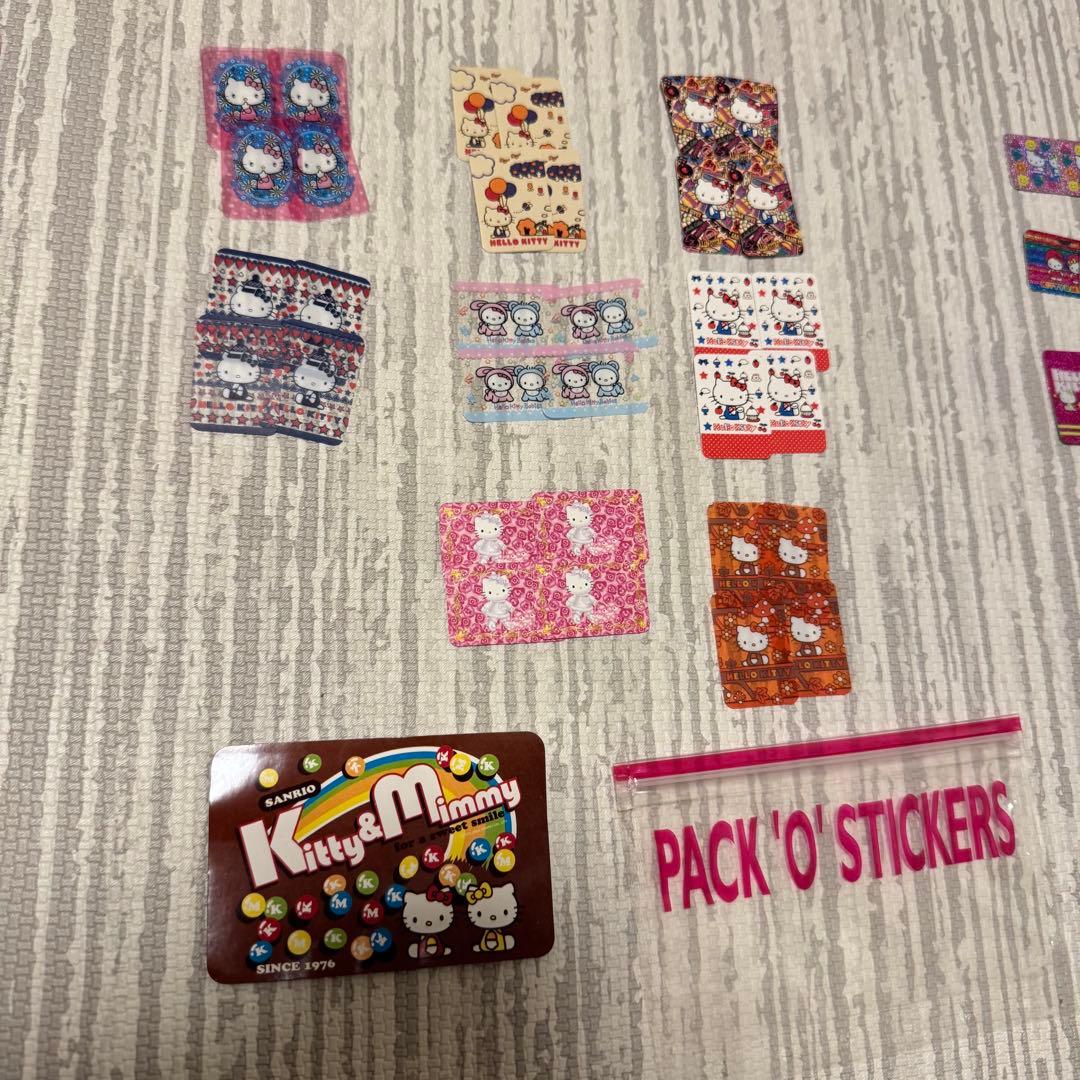 ハローキティ フレークシール PACK 'O' STICKERS 101枚