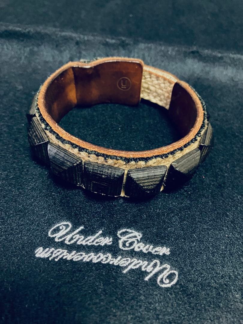 UNDERCOVER scab ウッドスタッズブレス archive バングル