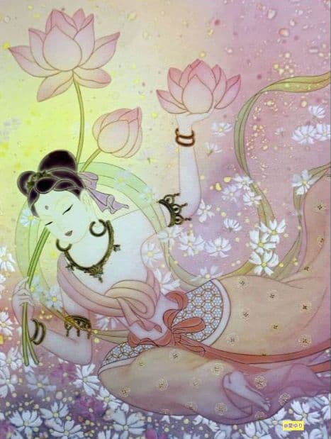 草場一壽♦真作ジクレ♦『花園』⭐直筆サイン⭐落款⭐シリアルナンバー⭐メッセージ付