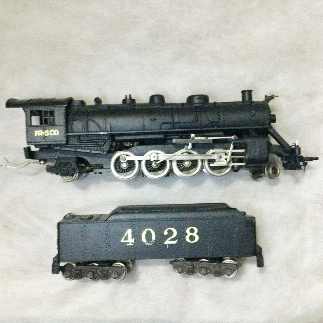 蒸気機関車T-54 セントルイス・サンフランシスコ鉄道　HOゲージ鉄道模型　不動