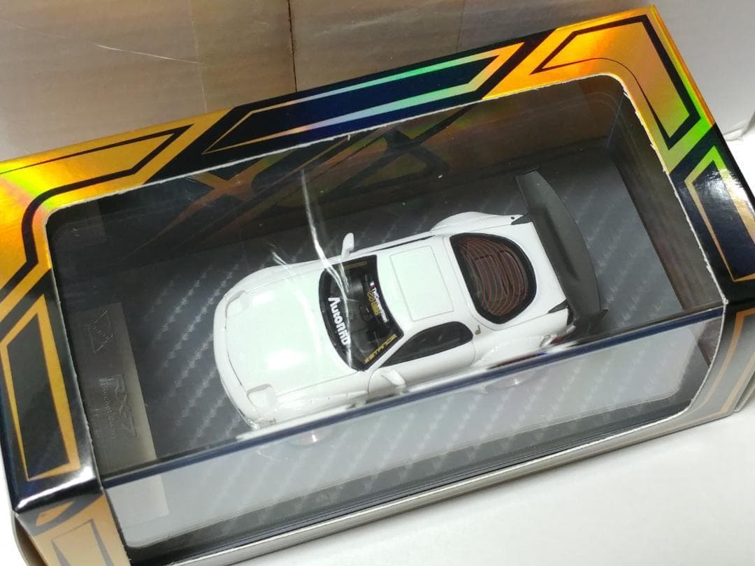 404 YM モデル 1/64 マツダ ロケットバニー RX-7 FD ホワイト