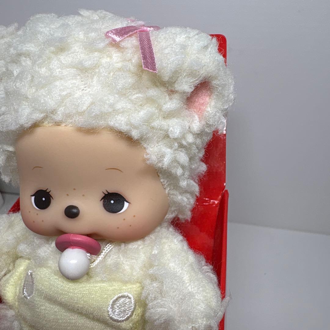 新品 ベビチッチ お友達 ヒツジ モンチッチ monchhichi 02372