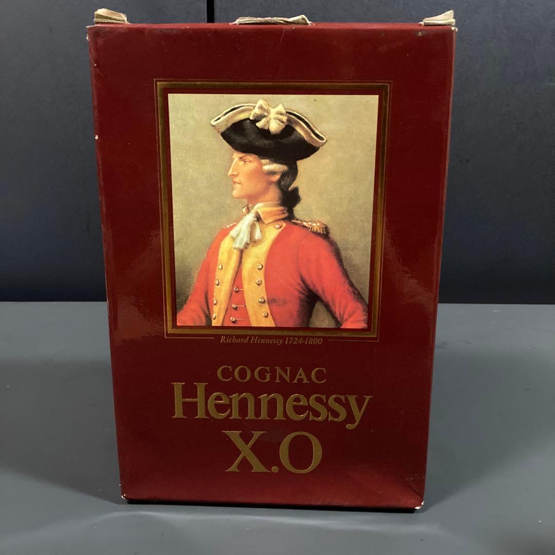 Hennessy XO コニャック 金キャップ　グリーンボトル