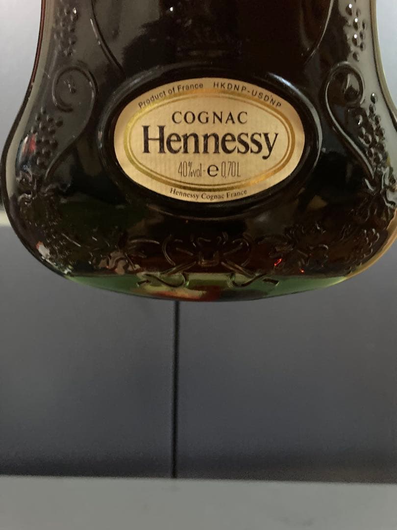 Hennessy XO コニャック 金キャップ　グリーンボトル