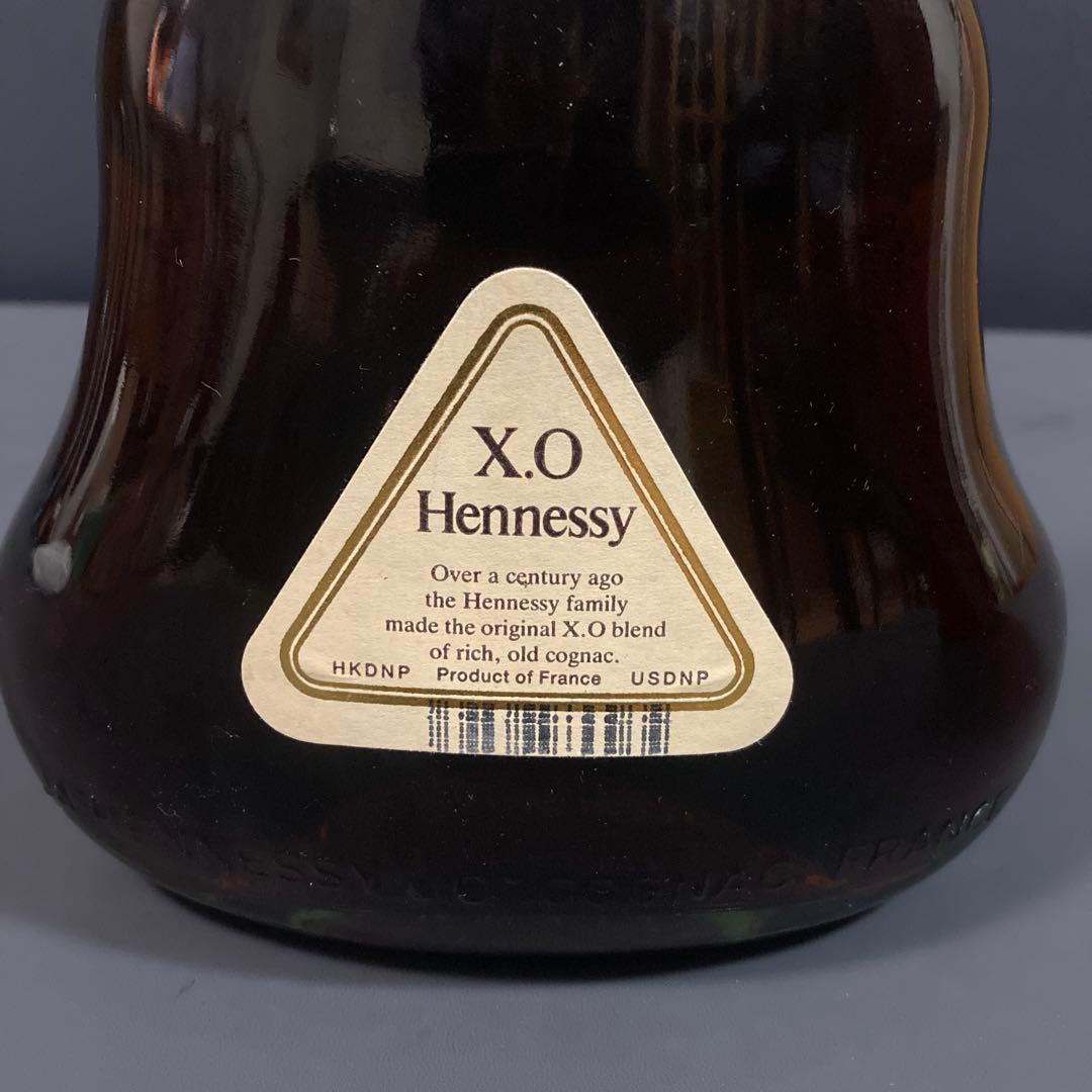 Hennessy XO コニャック 金キャップ　グリーンボトル